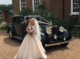 Vintage Rolls Royce for wedding hire in London